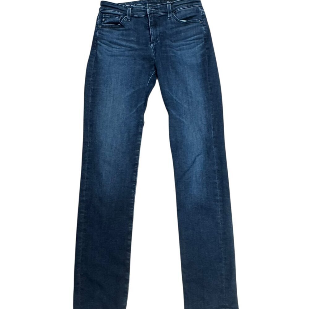 AG Prima Ankle Cigarette Leg Dark Wash Jeans 26x28 EUC